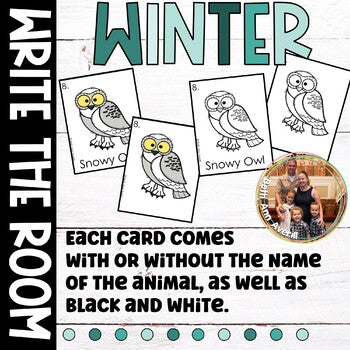 Arctic Animals Write the Room