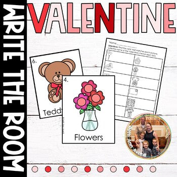 February Write the Room Valentines