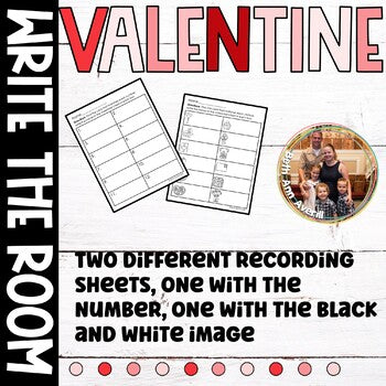 February Write the Room Valentines