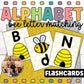 Letter Match Spring Theme Bees and Beehives