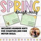 Spring Play Dough Mats for Preschoolers