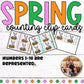 Spring Bunnies Counting Clip Cards