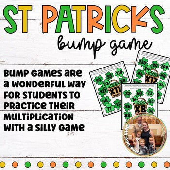 St. Patrick's Day Multiplication Bump Game