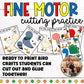 Cutting and Pasting Birds Paper Craft