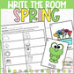 Spring Write the Room Kindergarten