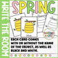 Spring Write the Room Kindergarten