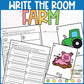 Farm Write the Room Kindergarten