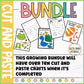 Cut and Paste Craft Activity Bundle for Centers Including Spring and Ocean