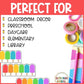 End of Year Bulletin Board Kit Hello Summer Popsicle Bulletin Board Borders