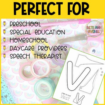 Uppercase Alphabet Letter Crafts Cut and Paste Create Your Own Alphabet Book