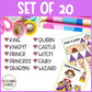 Fairytale crafts cut and paste Activities fine motor cutting craft for preschool