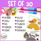 Farm Rainbow Shaped Animal Crafts for Preschool Fine Motor Skills