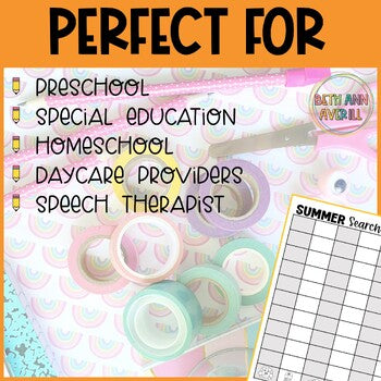 Summer ispy Counting activity for preschoolers ocean i spy
