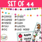 Farm Word Wall Tracing Words Worksheets
