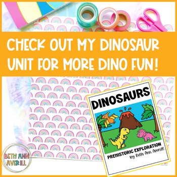 Dinosaur Activities Math Count and Graph Shapes Game for Preschoolers